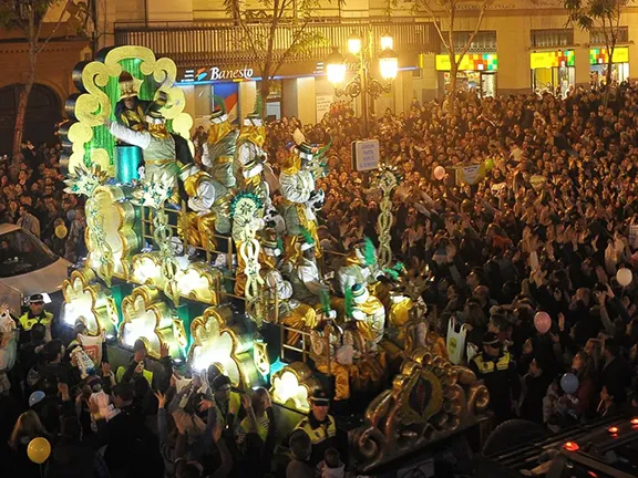 Three Kings Procession in Huelva - 5th January