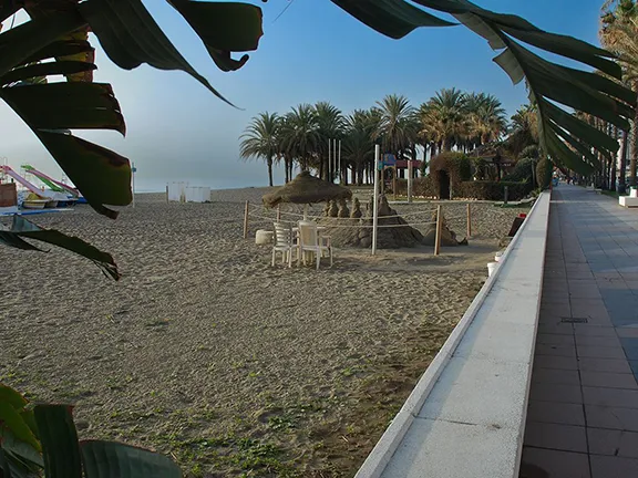 Beach at Torremolinos