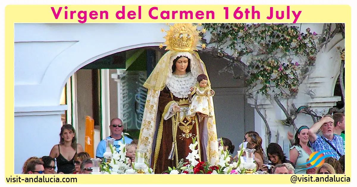 Celebrating the Virgen del Carmen Festival: A Colourful Maritime Tradition  in Andalucía
