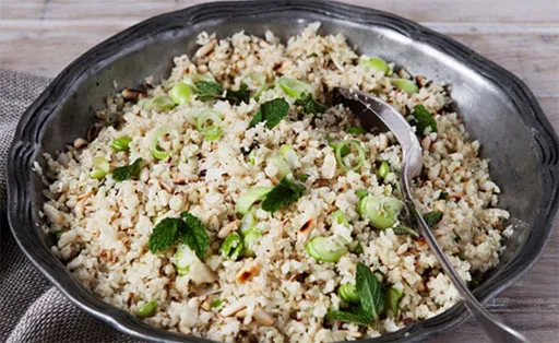Cauliflower or Cous Cous Rice